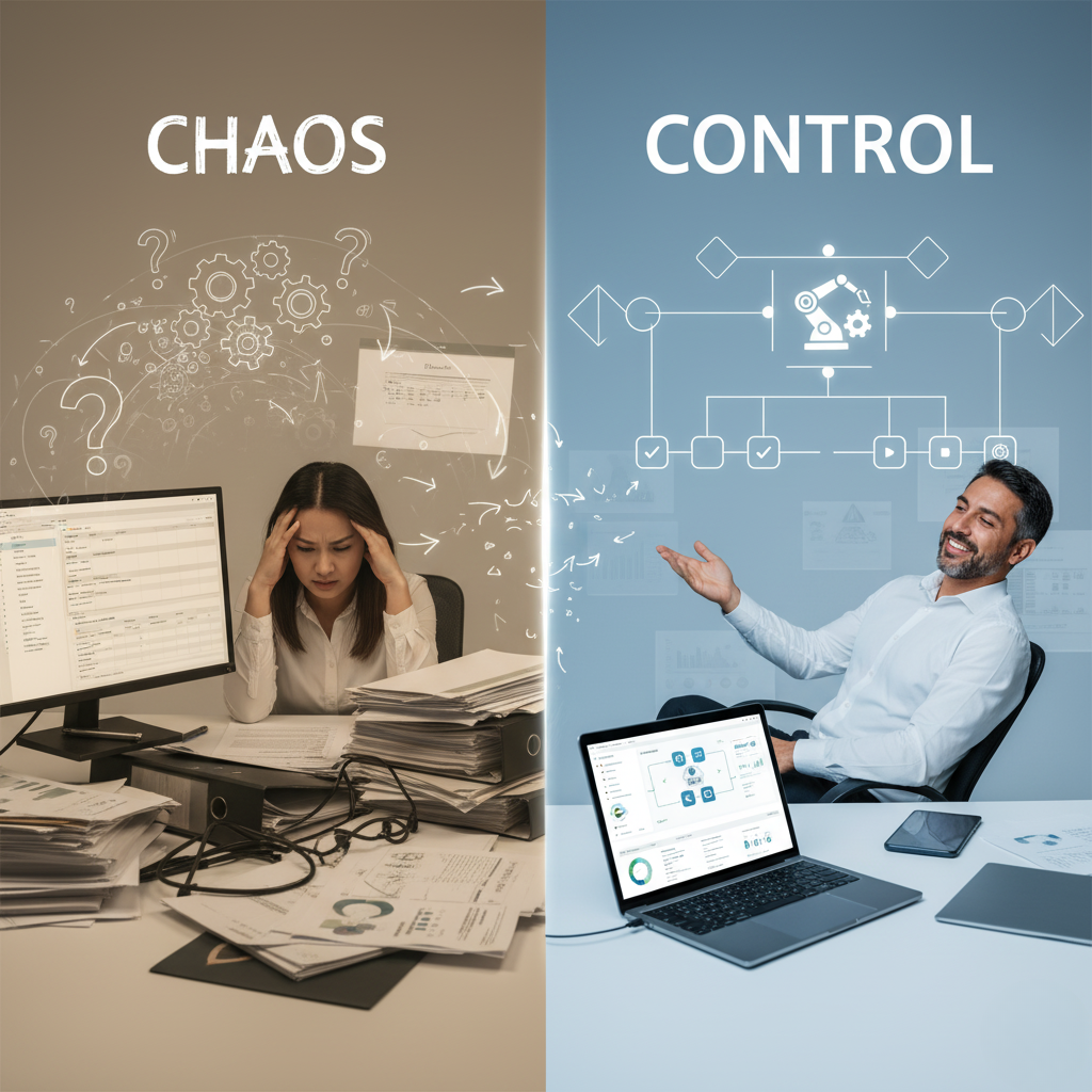 Chaos to Control: How to End Manual Processes and Siloed Systems