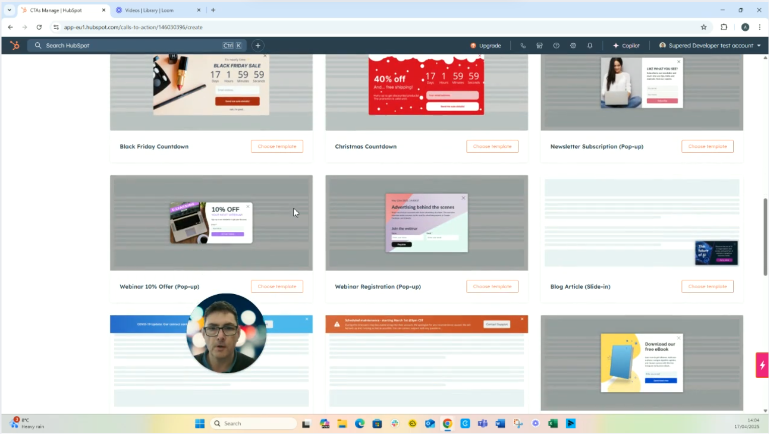 Updating HubSpot Forms and CTAs
